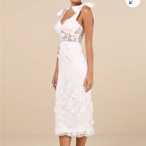 Lulus exquisite charisma midi dress